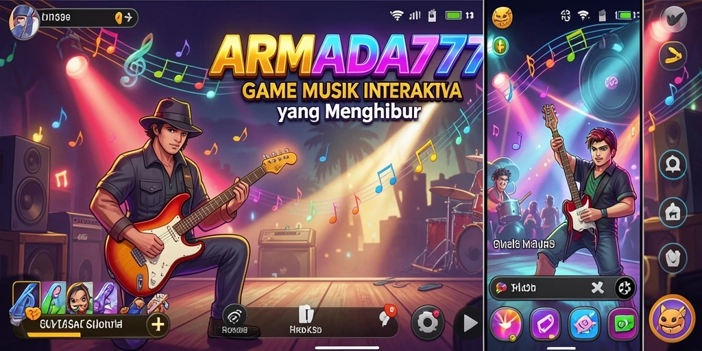 Tampilan gameplay ARMADA777 yang mengasyikkan dan interaktif.
