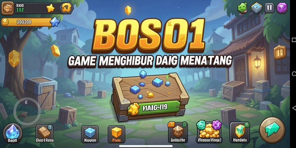 Tampilan gameplay BOS01 yang menarik dan mengasyikkan.