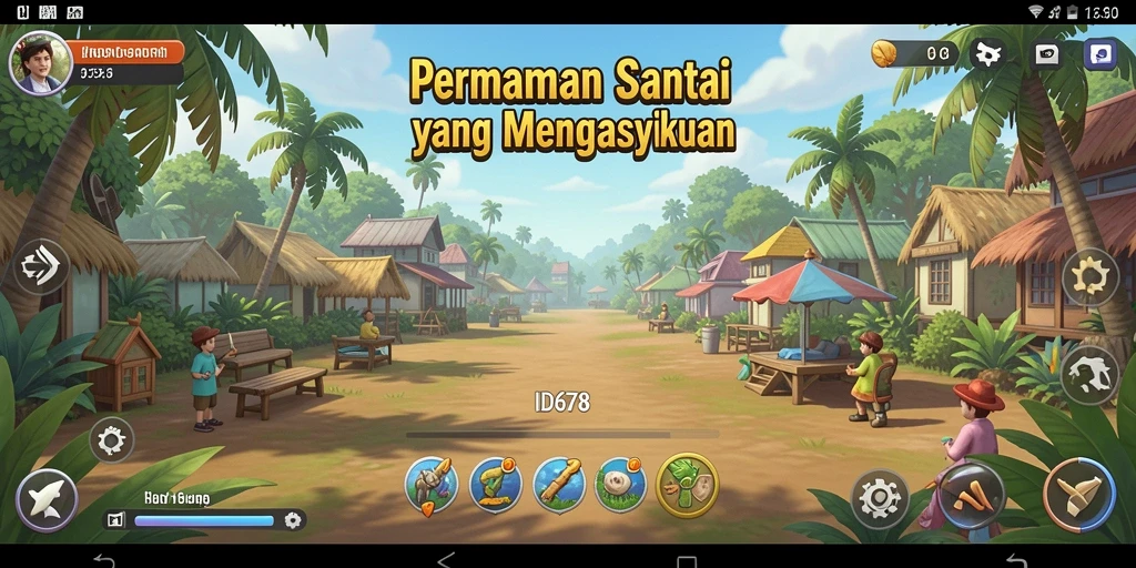 Tampilan gameplay ID678 yang mengasyikkan dan penuh warna.