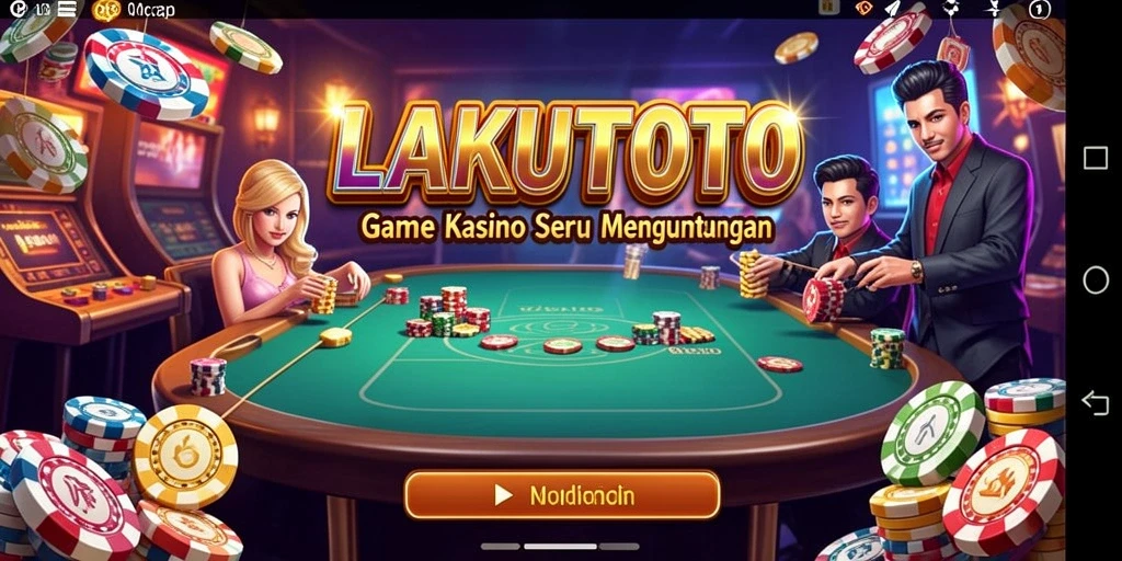 Tampilan gameplay menarik dari LAKUTOTO yang menggoda.