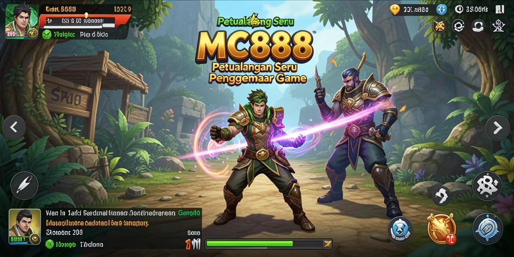 Screenshot gameplay MC888 menampilkan karakter beraksi dalam petualangan menegangkan.