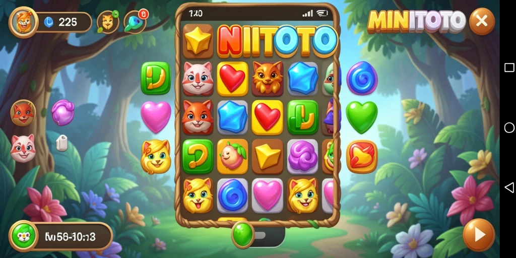 Tampilan gameplay seru dan menantang di MINITOTO.