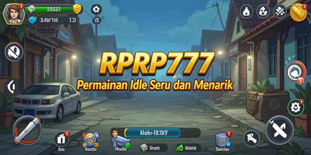Tampilan gameplay RPRP777 menampilkan pengalaman Idle yang menarik.